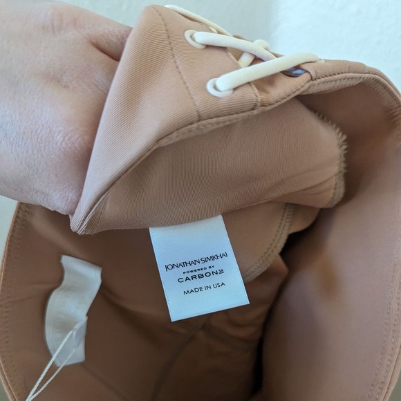 Carbon38 X Jonathan Simkhai Lace Up Corset Leggings Toasted Nut M Medium - Picture 6 of 7